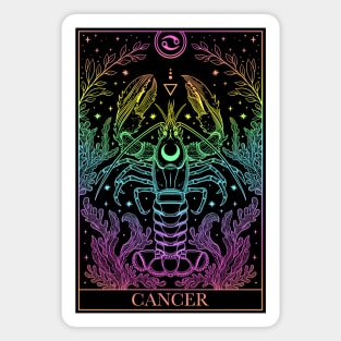 Zodiac sign tarot card Cancer Magnet